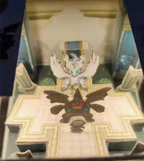 定制 宝可梦场景 手工神奇宝贝纸模小夜灯，...