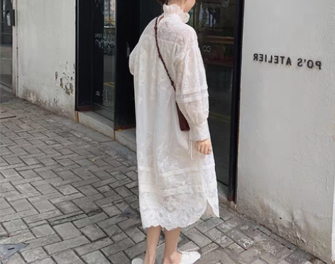 转卖早春女装轻熟风法式桔梗初恋仙女超仙森系...