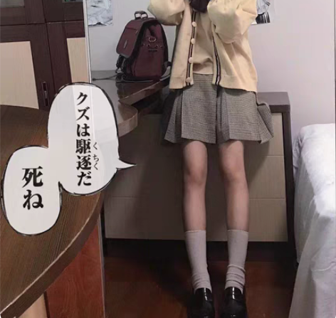 包邮小川入野千鸟格同格jk裙校供感箱褶小棕...