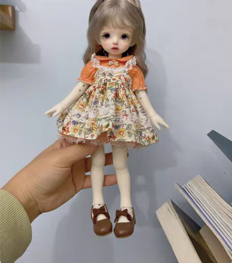 包邮【现货包邮】现货白菜娃衣 bjd6分娃...
