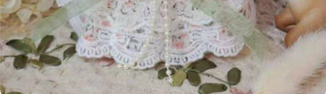 现货15CM娃衣田园风豆绿色碎花裙两件套 ...