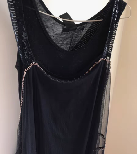 包邮背带时尚个性连衣裙！闲置！尺寸为Ｌ码！...