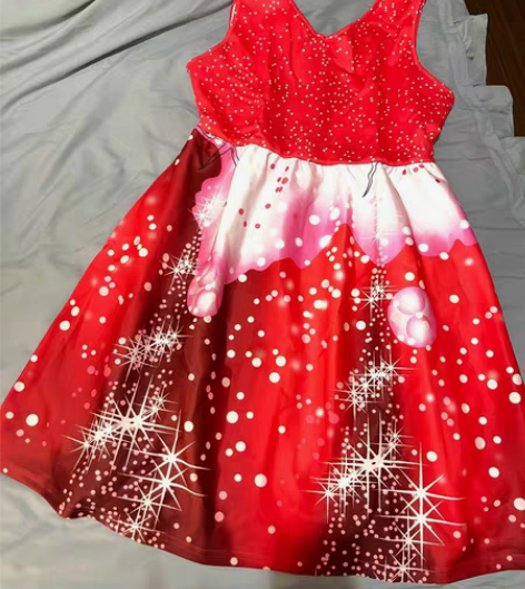 亚复古昭和千禧二次元连衣裙 裙长97  胸...