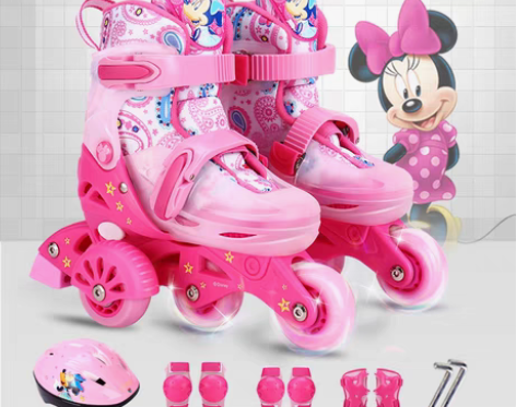 转卖迪士尼溜冰鞋儿童初学者小童3岁5男童幼...