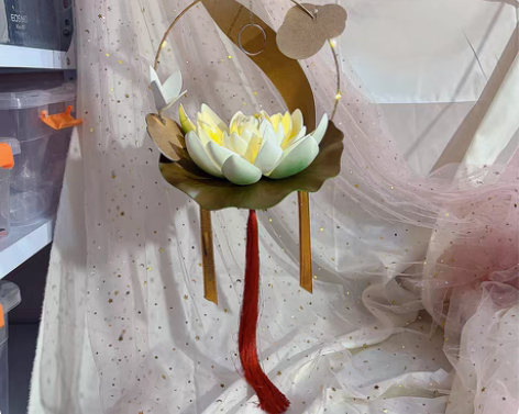 （定金页面）新版优化大乔白蛇cos道具莲花...