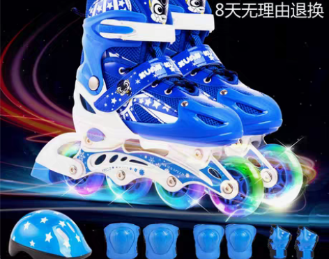 转卖路狮 直排轮 溜冰鞋 自家孩子用过的，...