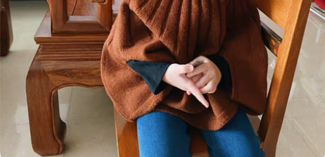 包邮定制，儿童斗篷～森系小精灵一样的精灵斗...