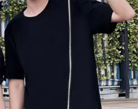 转卖小众设计感情侣装夏装ins港风短袖t恤...