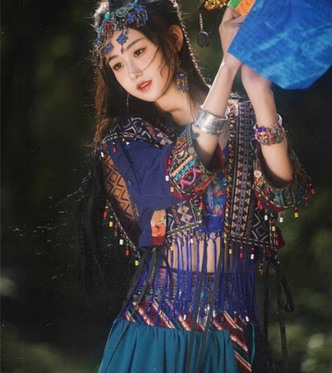 【摄影服装出租】杨超越顾林同款写真服装 异...