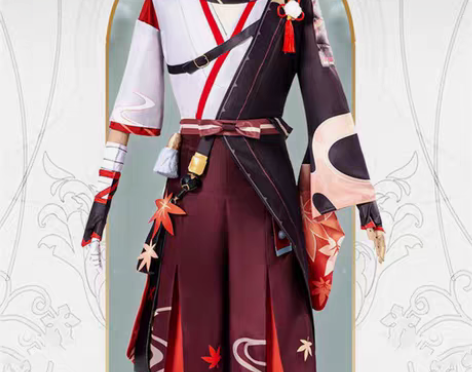 全新原神cos服枫原万叶稻妻c服全套武士c...