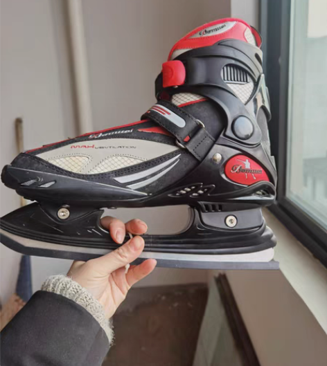 包邮伴威冰刀鞋男溜冰鞋真冰大码L码 就各一...