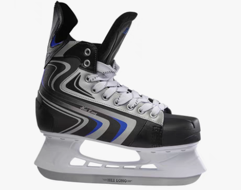 转卖黑龙冰球鞋儿童初学者滑冰鞋成人男女款冰...