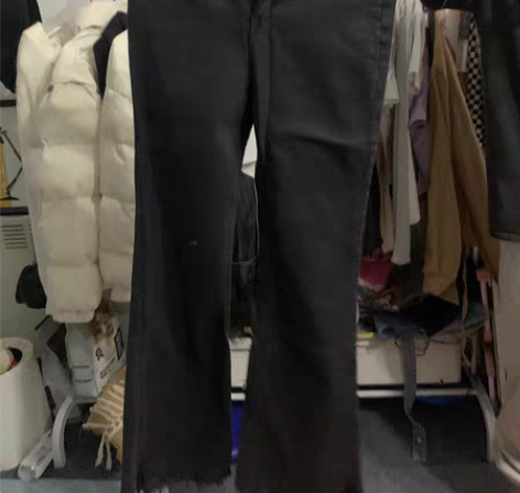 包邮几乎全新的喇叭牛仔裤28码的 平时L码...