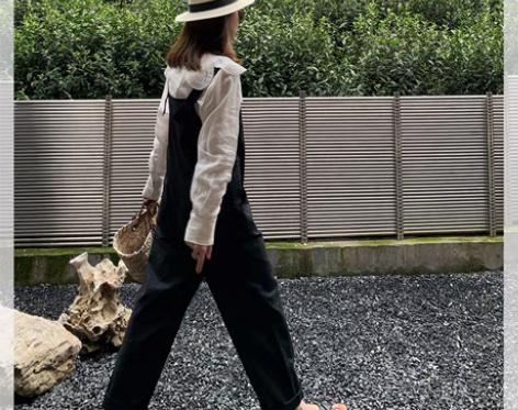 转卖莉贝琳sisy减龄背带裤2022夏季新...