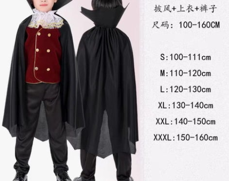 转卖万圣节儿童服装化妆舞会男女童演出衣服成...