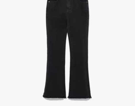 转卖【过年不打烊】b+ab女装七分牛仔裤冬...