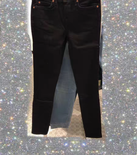 lee女式修身牛仔裤黑色 全新有吊牌 保证...