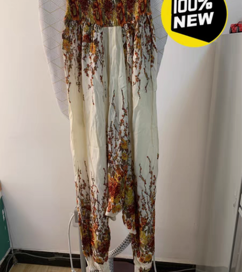 包邮民族风棉麻裤，面料柔软清爽，一次未穿，...