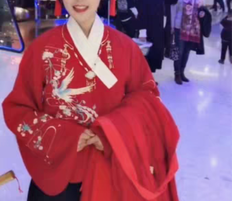 包邮汉服 一叶馨香 凤栖梧上衣+汉古乐府马...