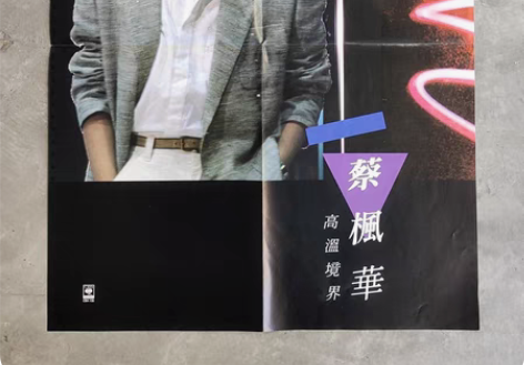 包邮蔡枫华 高温境界黑胶唱片海报 ...