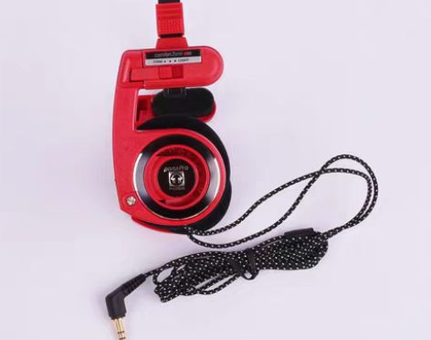 转卖KOSS Porta Pro大红色编织...