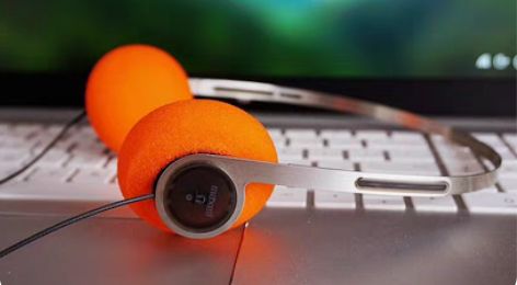 日本原装maxell钢丝小头戴耳机网红拍照...