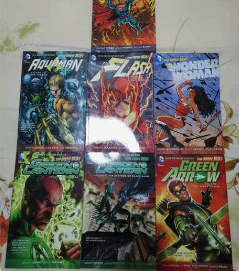 英文原版书 DC漫画 新52 合集 超人 ...