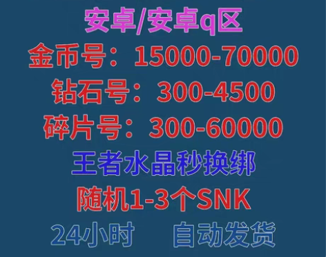 包邮#游戏帐号#王者荣耀 永久号金币号铭文...