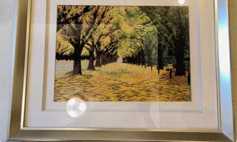 韵彩绣艺刺绣画，刺绣，非印刷品。 需要自己...