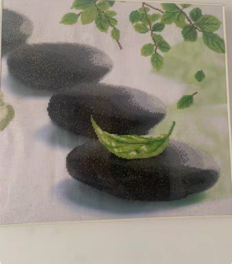 包邮餐厅客厅玄关刺绣画 手工刺绣，成本费都...