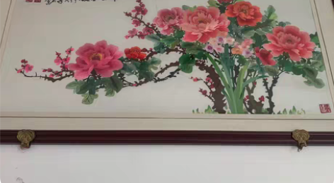 包邮手工刺绣画成品 感兴趣的话点“我想要”...