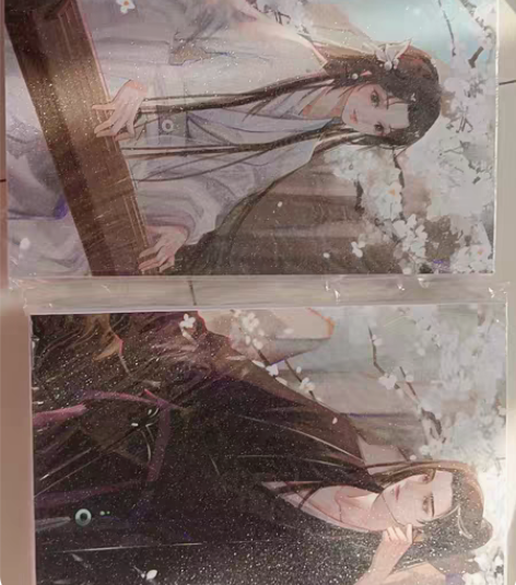 出一套插翅难飞暮色周边车无框画 全新未拆封...