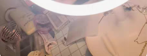 妖舞蓝。 卡通动漫猫耳朵耳机，仅试戴，包装...