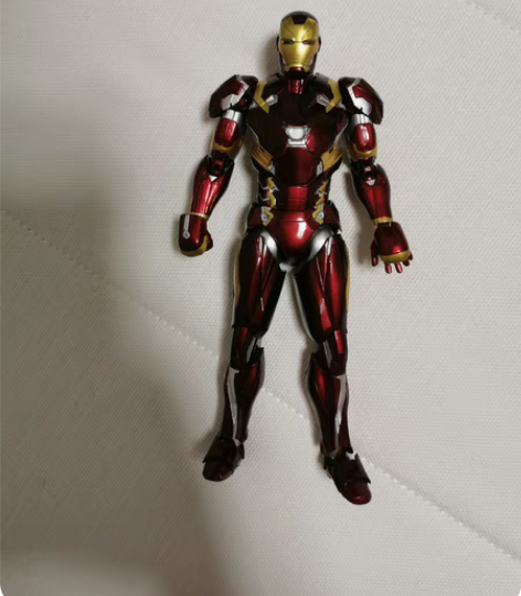 包邮万代 shf mk46 钢铁侠 成色不...