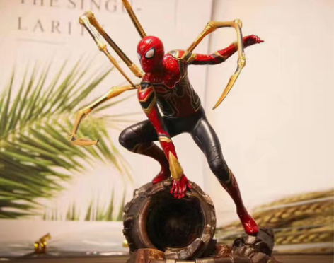 包邮蜘蛛侠英雄远征电影手办复仇者联盟4钢铁...