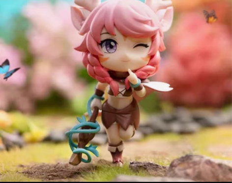 包邮手办王者荣耀 Q版 手办 瑶 全新未拆...