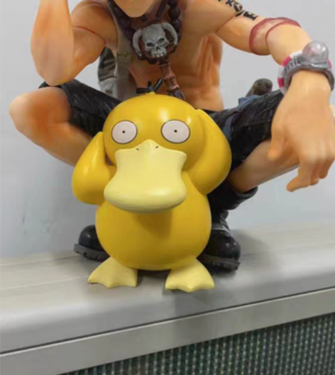 包邮全新pokemmo手办摆件，可达鸭，宝...