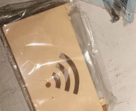 包邮wifi盒子，挂墙收纳盒，四只，橘色蓝...