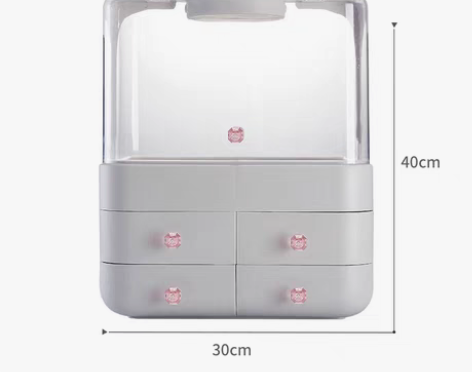转卖化妆品收纳盒网红抖音同款防尘家用梳妆台...