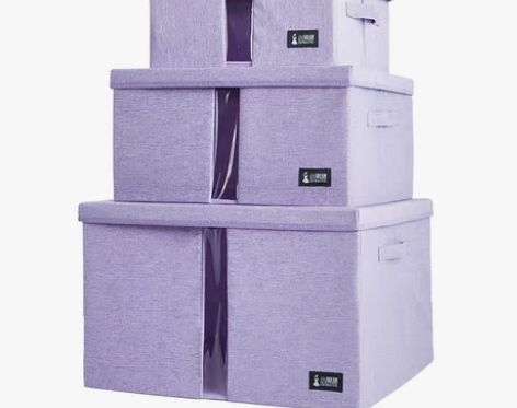 转卖牛津布衣服收纳箱家用内衣内裤衣柜布艺衣...