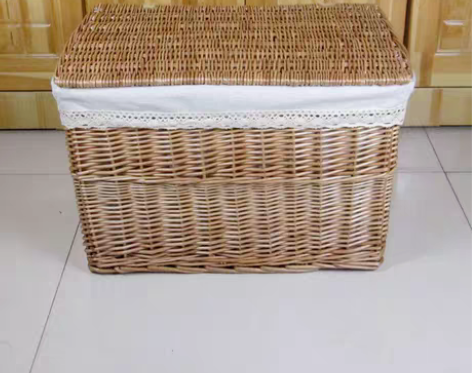 转卖田园筐 藤筐 柳编筐 柳编篮 尺寸52...