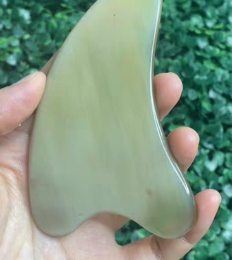 包邮86号——0.6cm厚度牛角刮痧板三角...