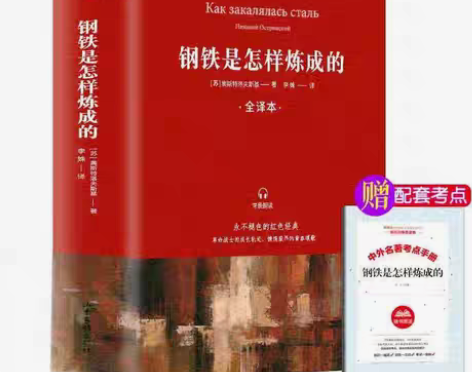包邮赠考点无删减完整版全译本 钢铁是怎样炼...