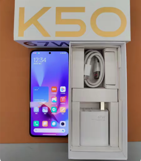 红米k50全网通8+128原包装11月激活...