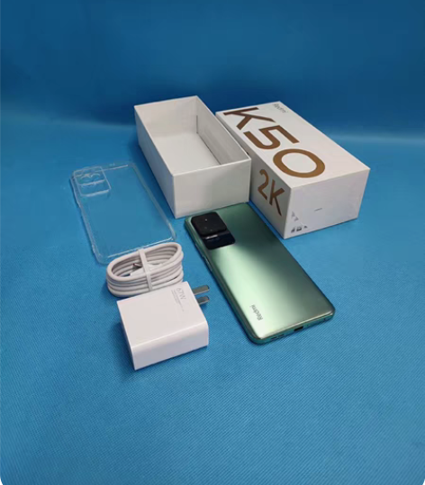 包邮99新全套红米K50幽芒12+256G...