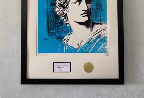 包邮DEATH NYC潮流版画 大卫科波菲...