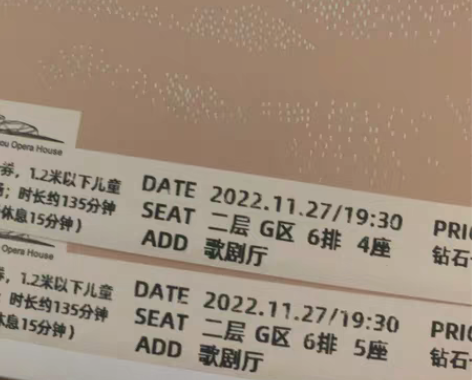 音乐剧 安娜·卡列尼娜 广州大剧院 门票原...