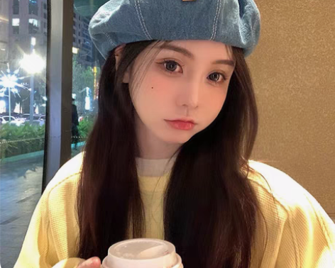 包邮清仓特价日系百搭牛仔大头围贝雷帽女春秋...