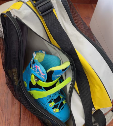 旱冰鞋轮滑鞋单排,带刹车28-31码可调节...