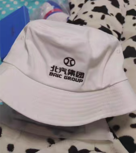 包邮渔夫帽，北汽集团，白色，纯棉的，给钱就...